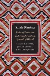 Book cover of Salish Blankets by Leslie H. Tepper