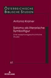 Book cover of Salomo als literarische Symbolfigur by Agnethe Siquans