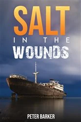 Book cover of Salt in the Wounds by Peter Barker