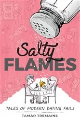 Book cover of Salty Flames by Tamar Tremaine