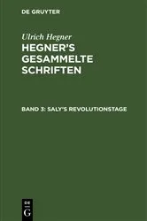 Book cover of Saly's Revolutionstage by Ulrich Hegner