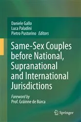 Book cover of Same-Sex Couples before National, Supranational and International Jurisdictions by Unknown