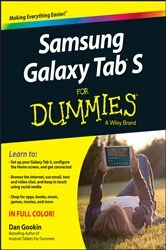 Book cover of Samsung Galaxy Tab S For Dummies by Dan Gookin