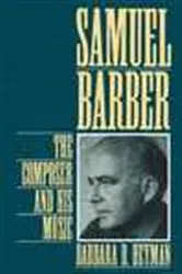 Book cover of Samuel Barber by Barbara B. Heyman