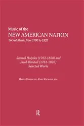 Book cover of Samuel Holyoke (1762-1820) and Jacob Kimball (1761-1826) by Harry Eskew