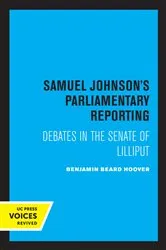 Book cover of Samuel Johnson's Parliamentary Reporting by Benjamin Beard Hoover