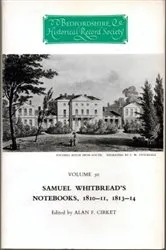 Book cover of Samuel Whitbread's Notebooks, 1810-11, 1813-14 by Alan F. Cirket