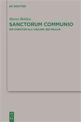 Book cover of Sanctorum Communio by Maren Bohlen