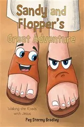 Book cover of Sandy and Flopper's Great Adventure by Peg Stormy Bradley