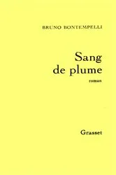 Book cover of Sang de plume by Bruno Bontempelli