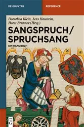 Book cover of Sangspruch / Spruchsang by Dorothea Klein