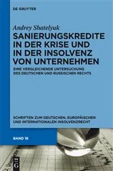 Book cover of Sanierungskredite in der Krise und in der Insolvenz von Unternehmen by Unknown