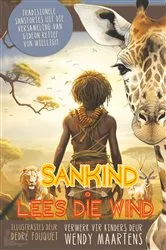 Book cover of Sankind lees die wind by Wendy Maartens
