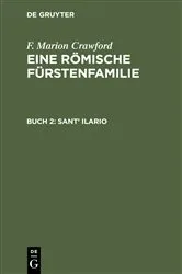 Book cover of Sant’ Ilario by F. Marion Crawford