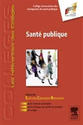 Book cover of Santé publique by Collège Universitaire des Enseignants de Santé Publique (CUE