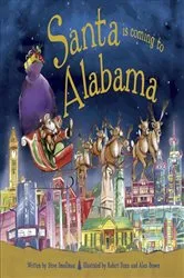 Book cover of Santa Is Coming to Alabama by Steve Smallman