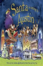 Book cover of Santa Is Coming to Austin by Steve Smallman