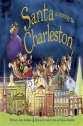 Book cover of Santa Is Coming to Charleston by Steve Smallman