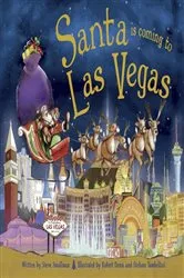 Book cover of Santa Is Coming to Las Vegas by Steve Smallman