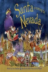 Book cover of Santa Is Coming to Nevada by Steve Smallman