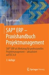 Book cover of SAP® ERP - Praxishandbuch Projektmanagement (3rd ed.) by Holger Gubbels