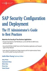 Book cover of SAP Security Configuration and Deployment by Joey Hirao