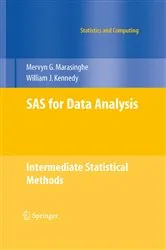 Book cover of SAS for Data Analysis by Mervyn G. Marasinghe