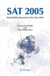 Book cover of SAT 2005 by Enrico Giunchiglia