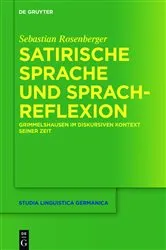 Book cover of Satirische Sprache und Sprachreflexion by Unknown