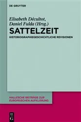 Book cover of Sattelzeit by Elisabeth Décultot