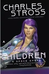 Book cover of Saturn's Children by Charles Stross
