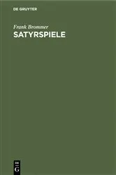 Book cover of Satyrspiele by Frank Brommer