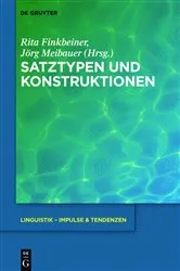 Book cover of Satztypen und Konstruktionen by Rita Finkbeiner