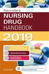 Book cover of Saunders Nursing Drug Handbook 2019 E-Book by Kizior BS, RPh, Robert