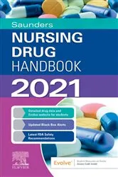 Book cover of Saunders Nursing Drug Handbook 2021 E-Book by Kizior BS, RPh, Robert