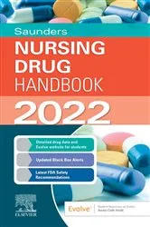 Book cover of Saunders Nursing Drug Handbook 2022 E-Book by Kizior BS, RPh, Robert