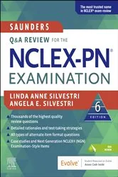 Book cover of Saunders Q & A Review for the NCLEX-PN® Examination E-Book (6th ed.) by Silvestri PhD, APRN, FNP-BC, CNE, Angela