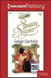 Book cover of SAVAGE COURTSHIP by Susan Napier