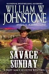 Book cover of Savage Sunday by William W. Johnstone