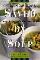 Book cover of Saved By Soup by Judith Barrett