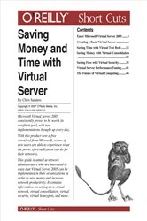 Book cover of Saving Money and Time with Virtual Server by Chris Sanders