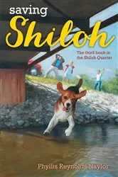 Book cover of Saving Shiloh by Phyllis Reynolds Naylor