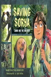 Book cover of Saving Sorya: Chang and the Sun Bear by Trang Nguyen