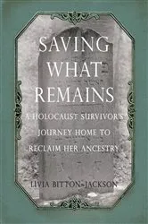 Book cover of Saving What Remains by Livia Bitton-Jackson