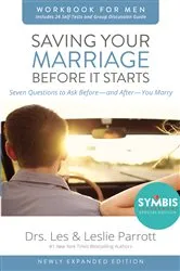 Book cover of Saving Your Marriage Before It Starts Workbook for Men Updated by Les and Leslie Parrott