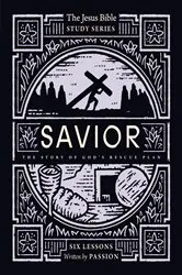 Book cover of Savior Bible Study Guide by Passion Publishing