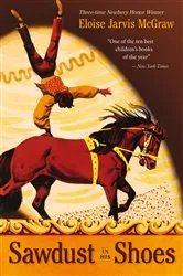 Book cover of Sawdust in His Shoes by Eloise Jarvis McGraw