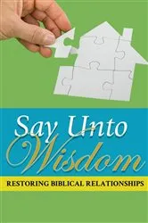 Book cover of Say Unto Wisdom by Joseph Kelton Stephen