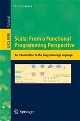 Book cover of Scala: From a Functional Programming Perspective by Vicenç Torra