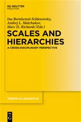 Book cover of Scales and Hierarchies by Ina Bornkessel-Schlesewsky